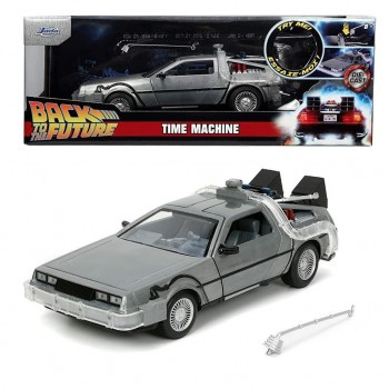 Back To The Future Diecast Model 1/24 Time Machine Model 1