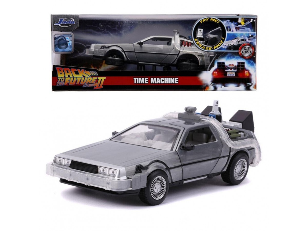 Back To The Future Diecast Model 1/24 Time Machine Model 2