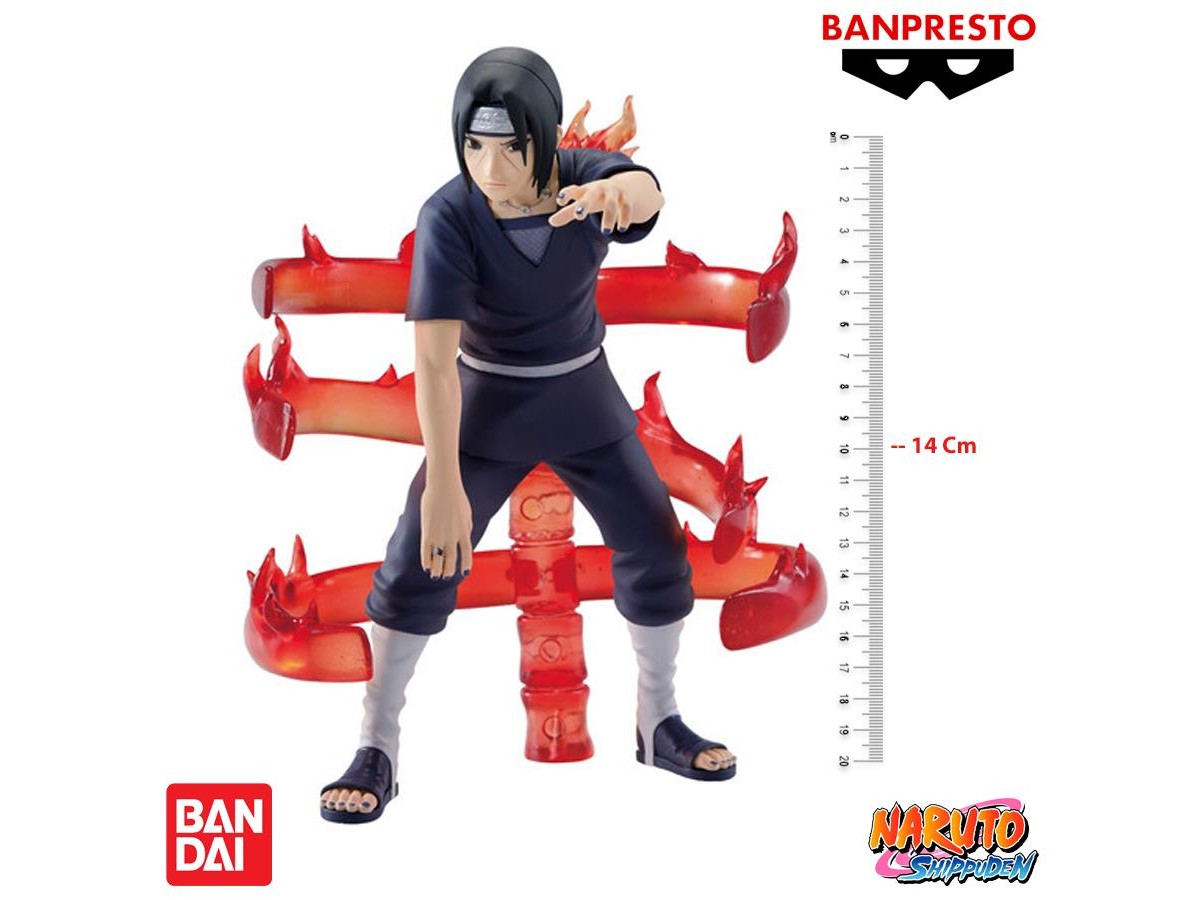 Banpresto Effectreme Naruto Shippuden - Uchiha Itachi Statue 14cm