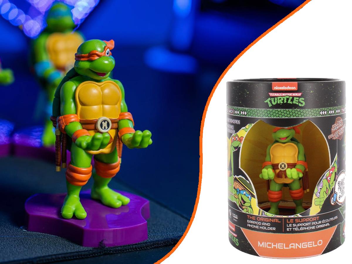 Cable Guys Holdem Ninja Kaplumbağalar TMNT Michaelangelo Heykel 10,5 Cm