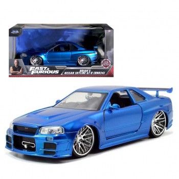 Fast and Furious Diecast 1/24 Brian's Nissan Skyline Gt-R