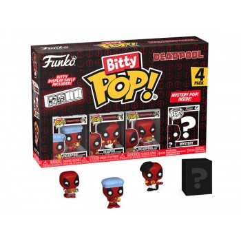 Funko Bitty Pop 4'lü Paket Deadpool - Bathtime