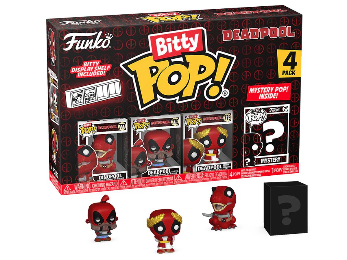 Funko Bitty Pop 4'lü Paket Deadpool - Dinopool