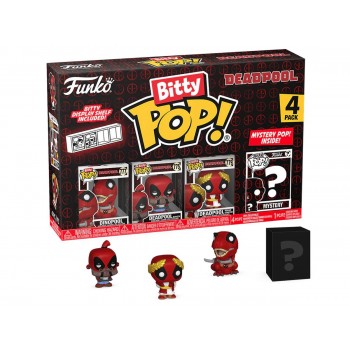 Funko Bitty Pop 4'lü Paket Deadpool - Dinopool