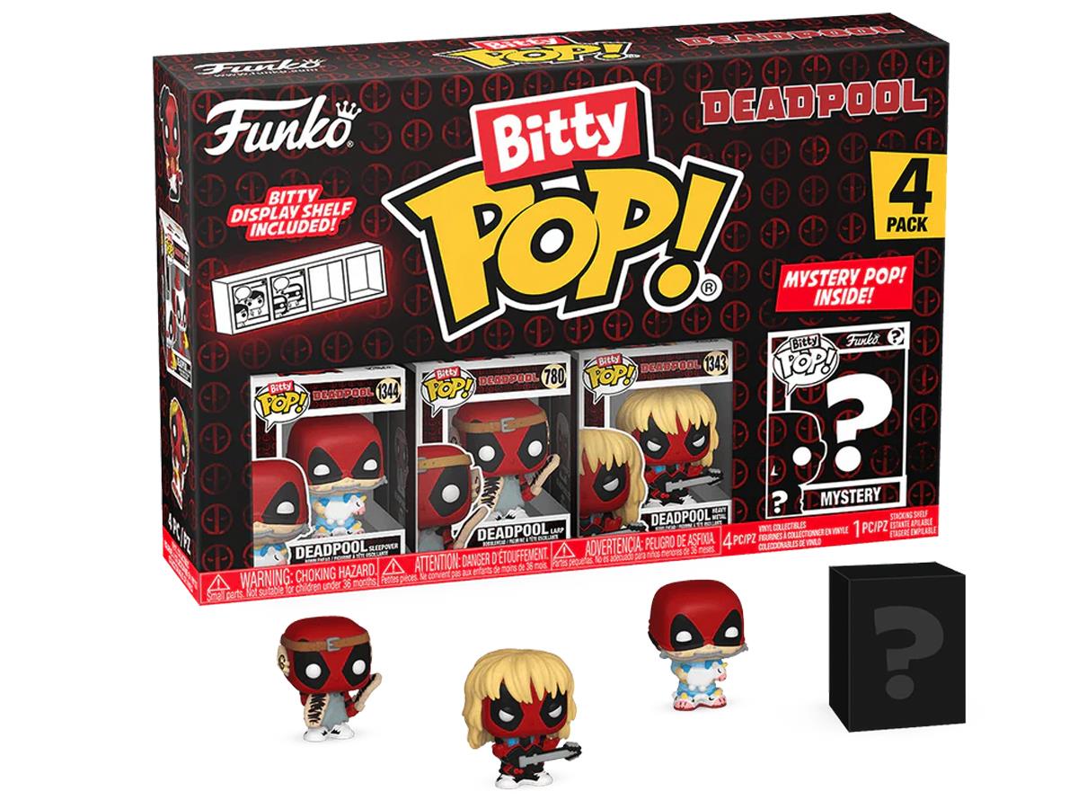 Funko Bitty Pop 4'lü Paket Deadpool - Sleepover