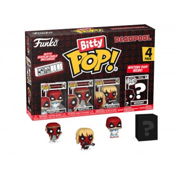 Funko Bitty Pop 4'lü Paket Deadpool - Sleepover