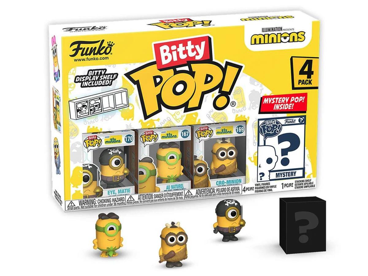 Funko Bitty Pop 4'lü Paket Minions - Eye Matie