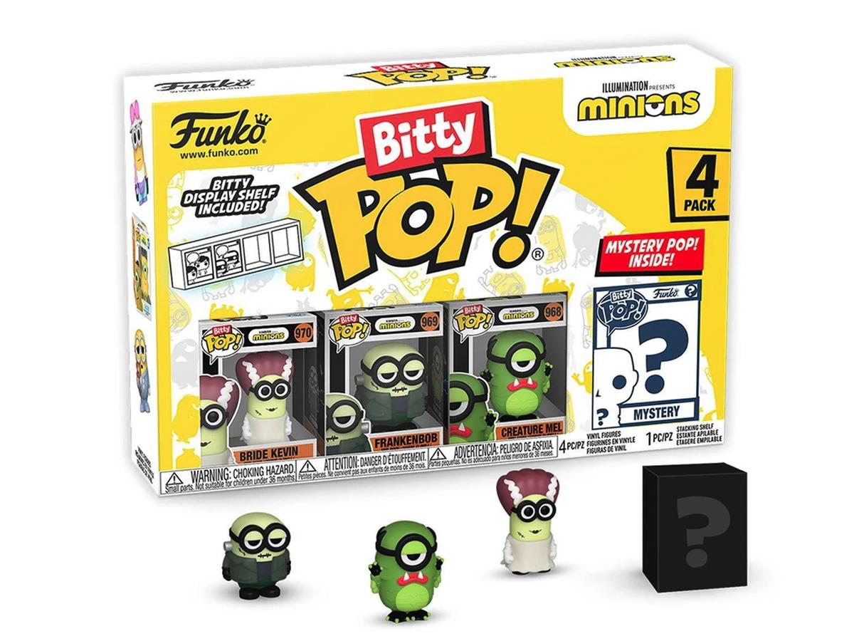 Funko Bitty Pop 4'lü Paket Minions - Frankenbob