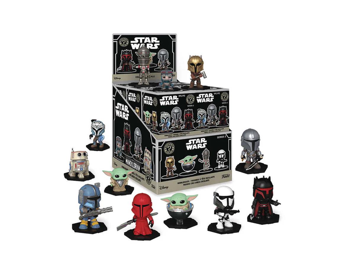 Funko Mystery Minis Disney Star Wars The Mandalorian Bobble-Head Tek Sürpriz Paket