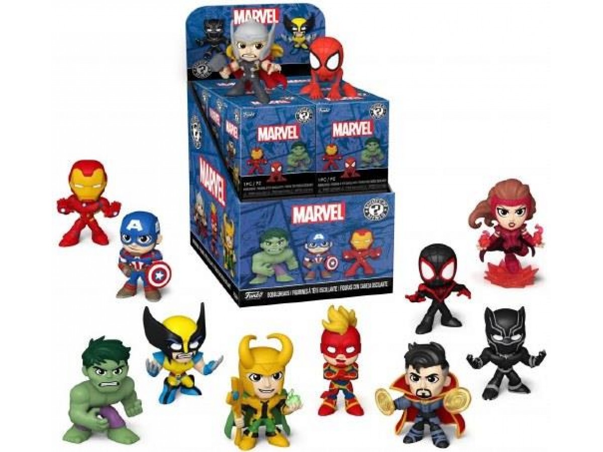 Funko Mystery Minis Marvel - New Classics Tek Sürpriz Paket Bobble-Head