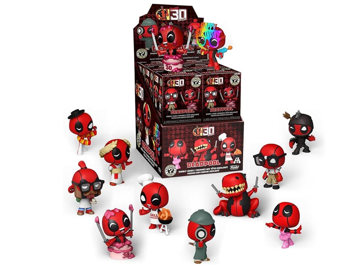 Funko Mystery Minis Deadpool 30th Years Bobble-Head Tek Sürpriz Paket