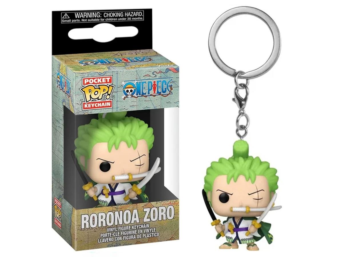 Funko Pocket Pop One Piece S6 - Roronoa Zoro Anahtarlık