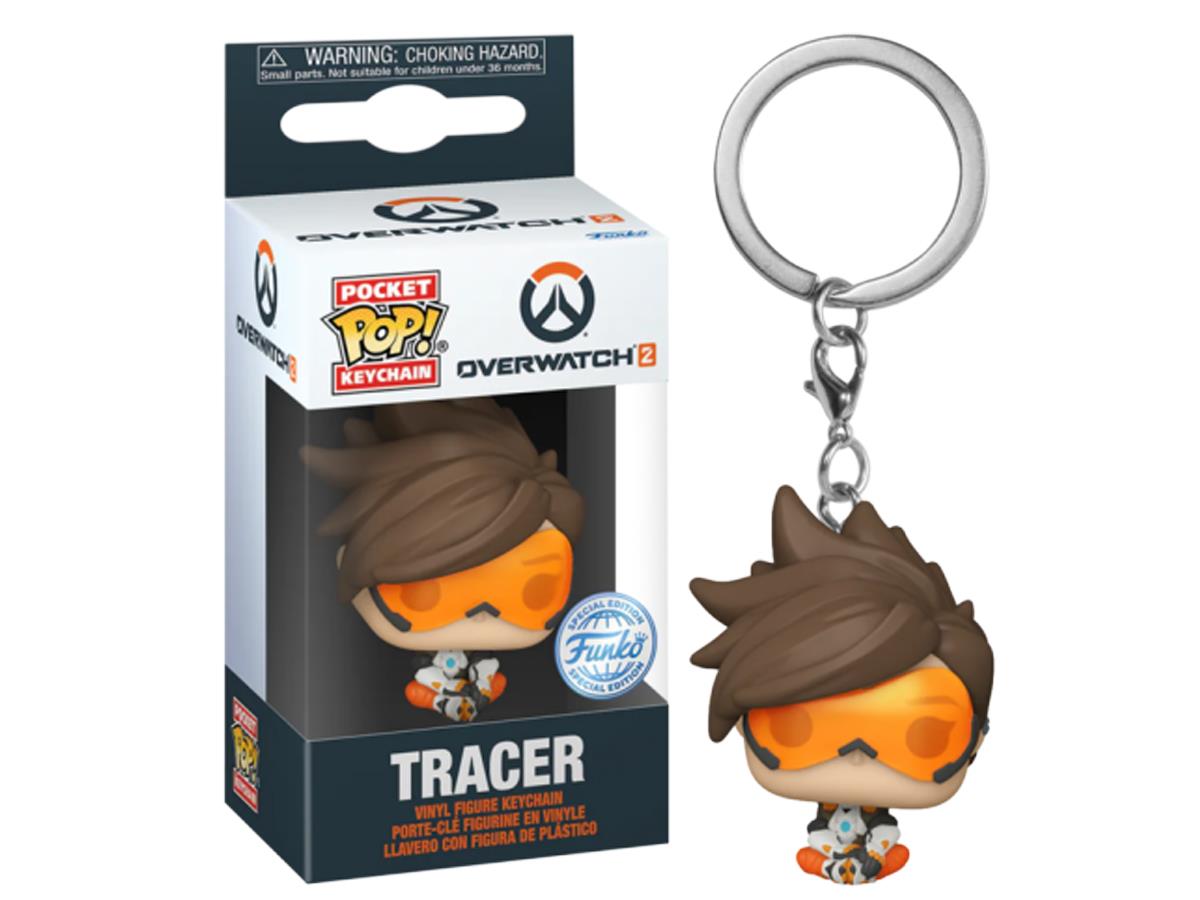 Funko Pocket Pop Overwatch 2 - Tracer Anahtarlık