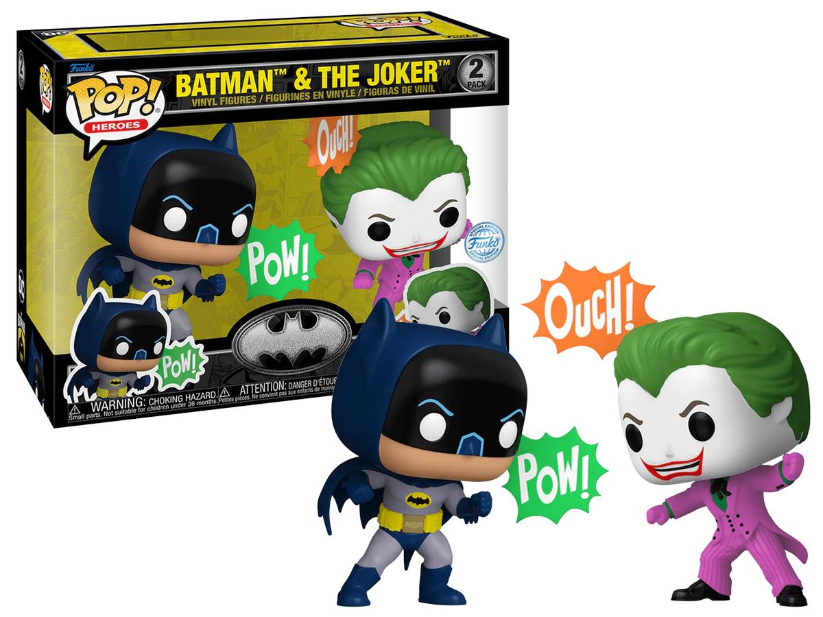 Funko Pop 2'li Paket Dc Heroes Batman 85th - Batman & The Joker Special Edition