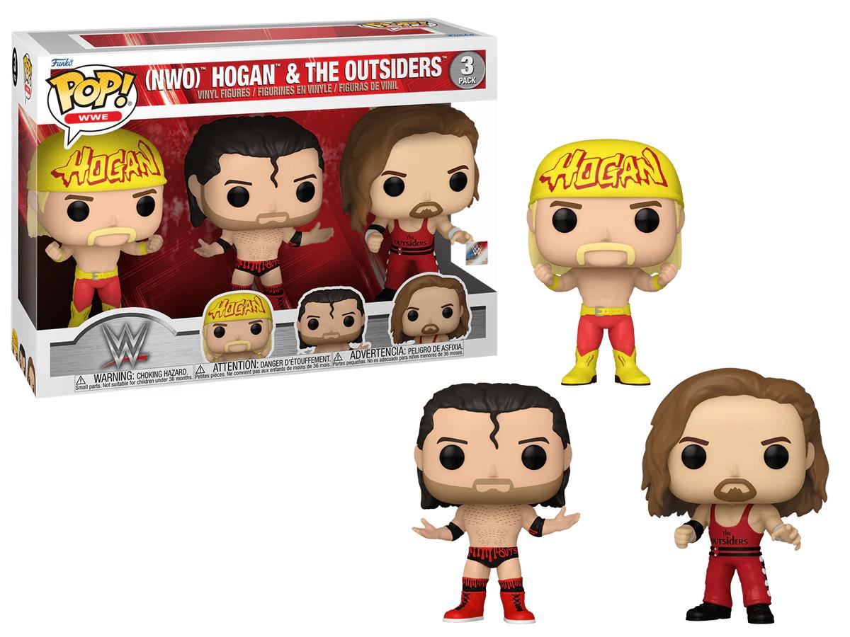 Funko Pop 3-Pack WWE - Nwo, Hogan & Outsiders