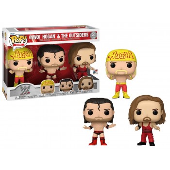 Funko Pop 3-Pack WWE - Nwo, Hogan & Outsiders