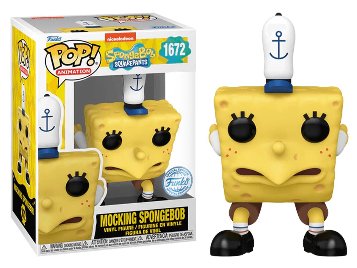 Funko Pop Animation Spongebob Squarepants Anniversary - Mocking Spongebob Special Edition No:1672