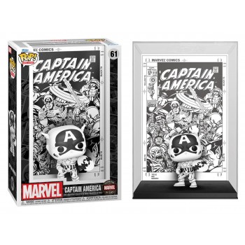 Funko Pop Comic Covers Marvel's 85th - Captain America No:61