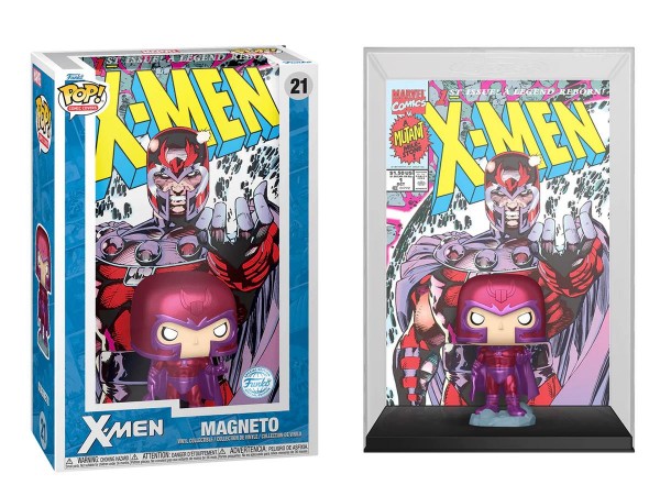 Funko Pop Comic Covers Marvel X-Men - Magneto Special Edition No:21