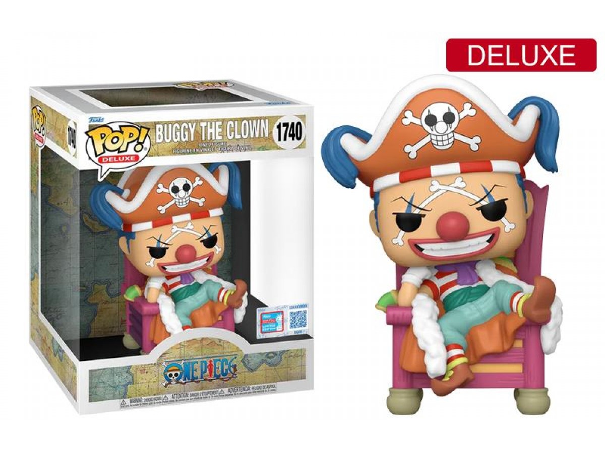 Funko Pop Deluxe One Piece - Buggy The Clown Convention Special Edition No:1740