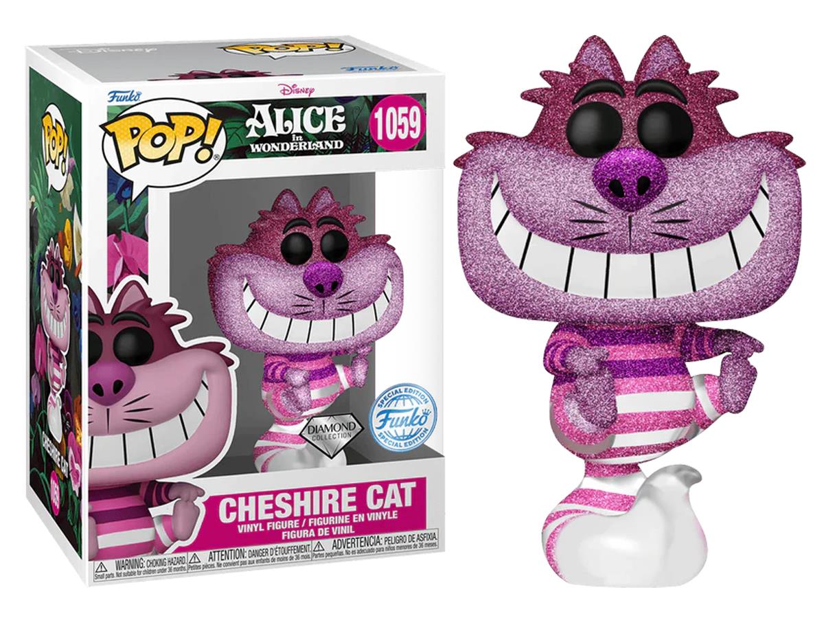 Funko Pop Disney Alice İn Wonderland - Cheshire Cat Diamond Collection Special Edition No:1059