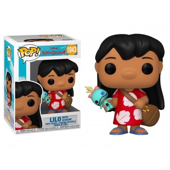 Funko Pop Disney Lilo And Stitch - Lilo With Scrump No:1043