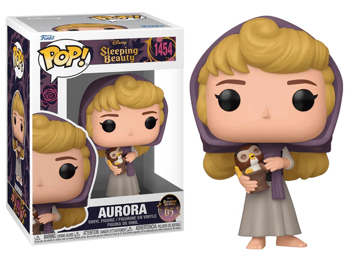 Funko Pop Disney Sleeping Beauty 65th Anniversary - Aurora With Owl No:1454