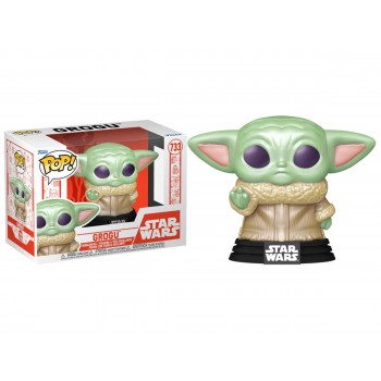 Funko Pop Disney Star Wars Holiday - Grogu No:733 Bobble-Head