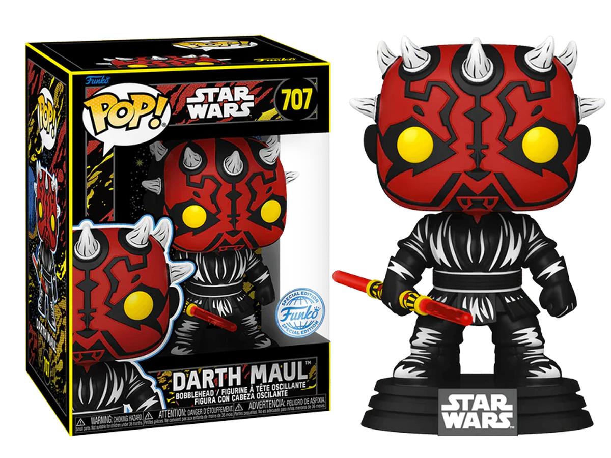 Funko Pop Disney Star Wars The Phantom Menace Anniversary - Darth Maul Retro Special