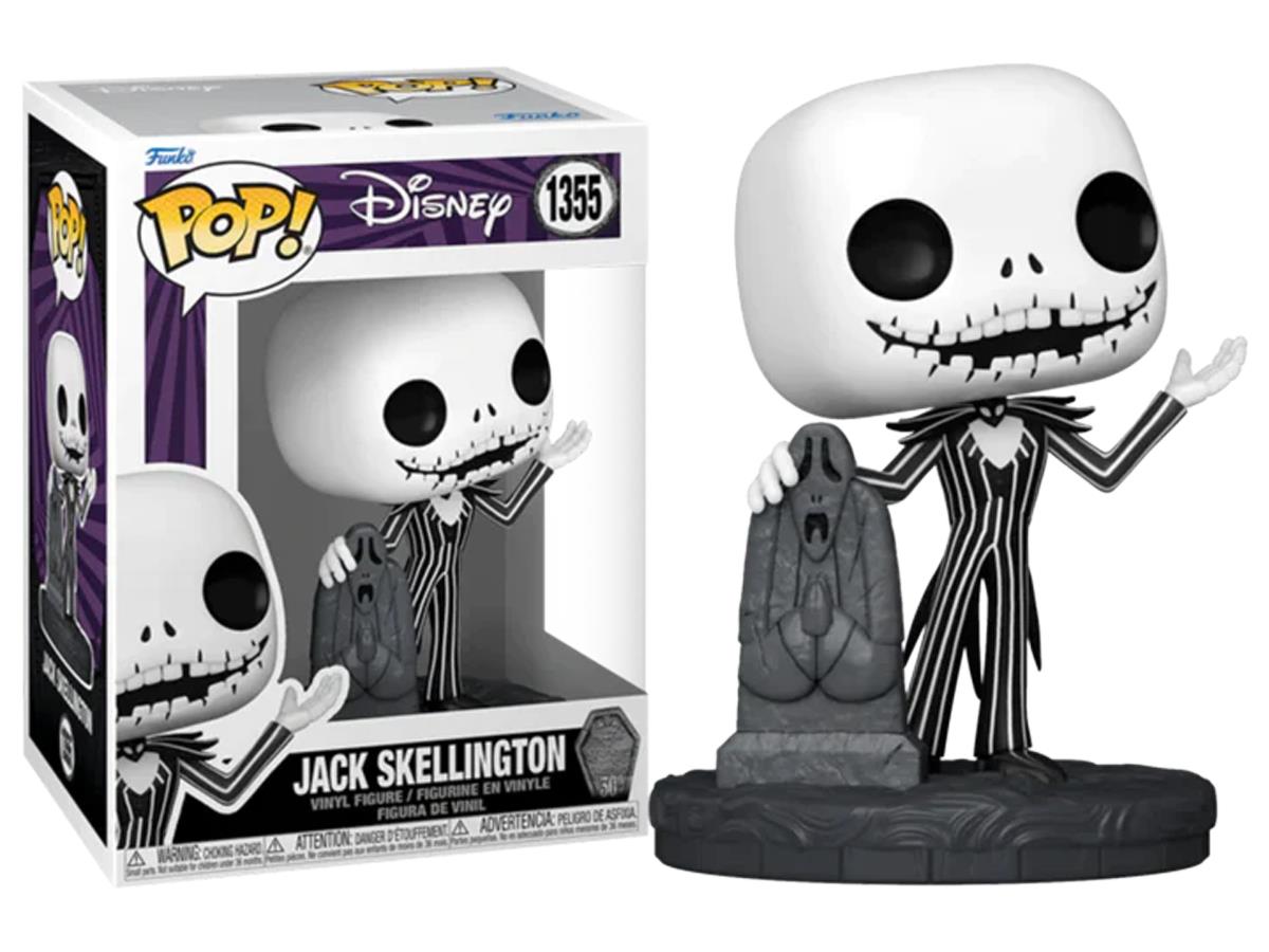 Funko Pop Disney: The Nightmare Before Christmas 30th - Jack Skellington With Gravestone No:1355