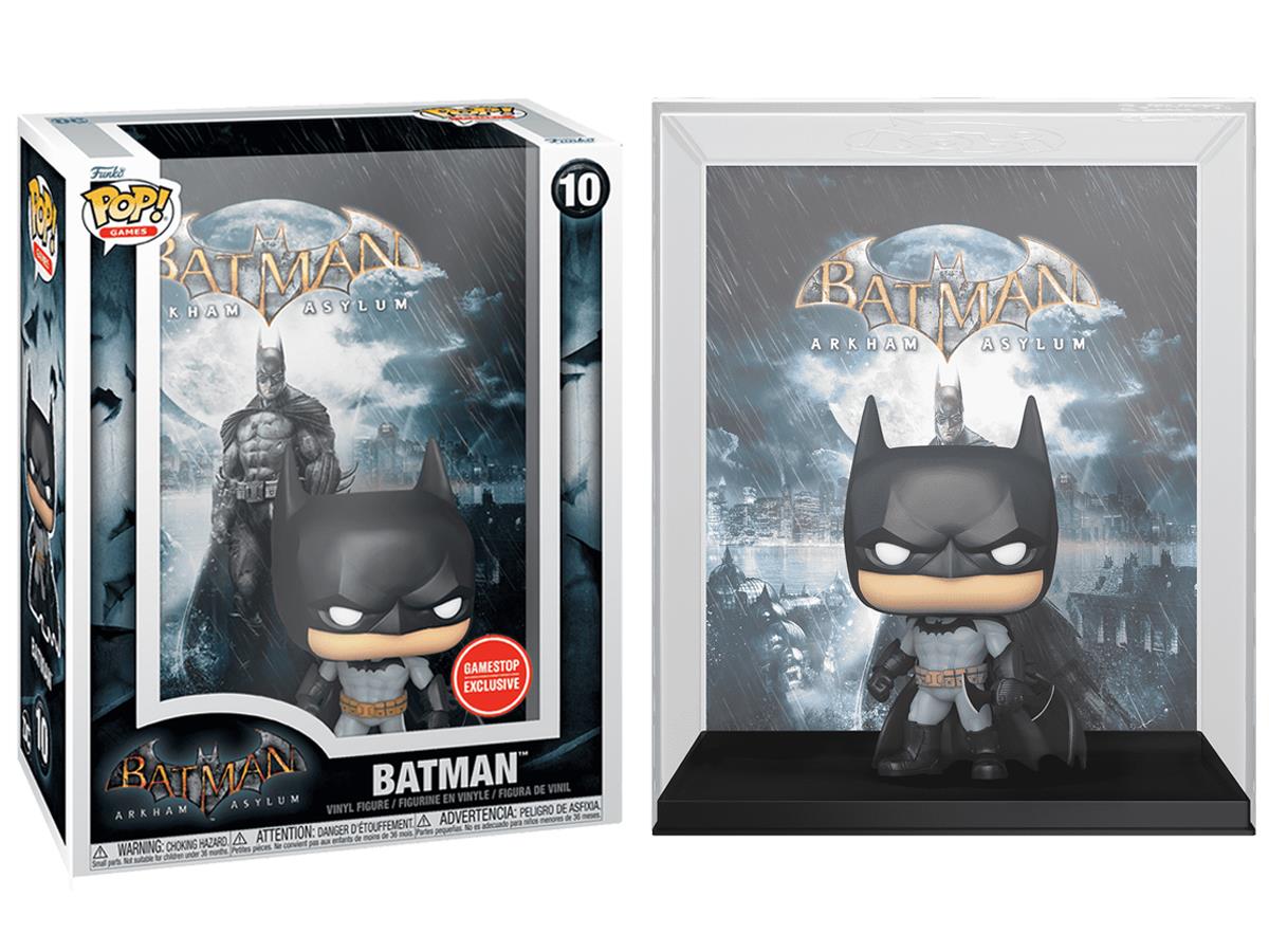 Funko Pop Game Dc Batman Arkham Asylum - Batman Gamestop Exclusive No:10