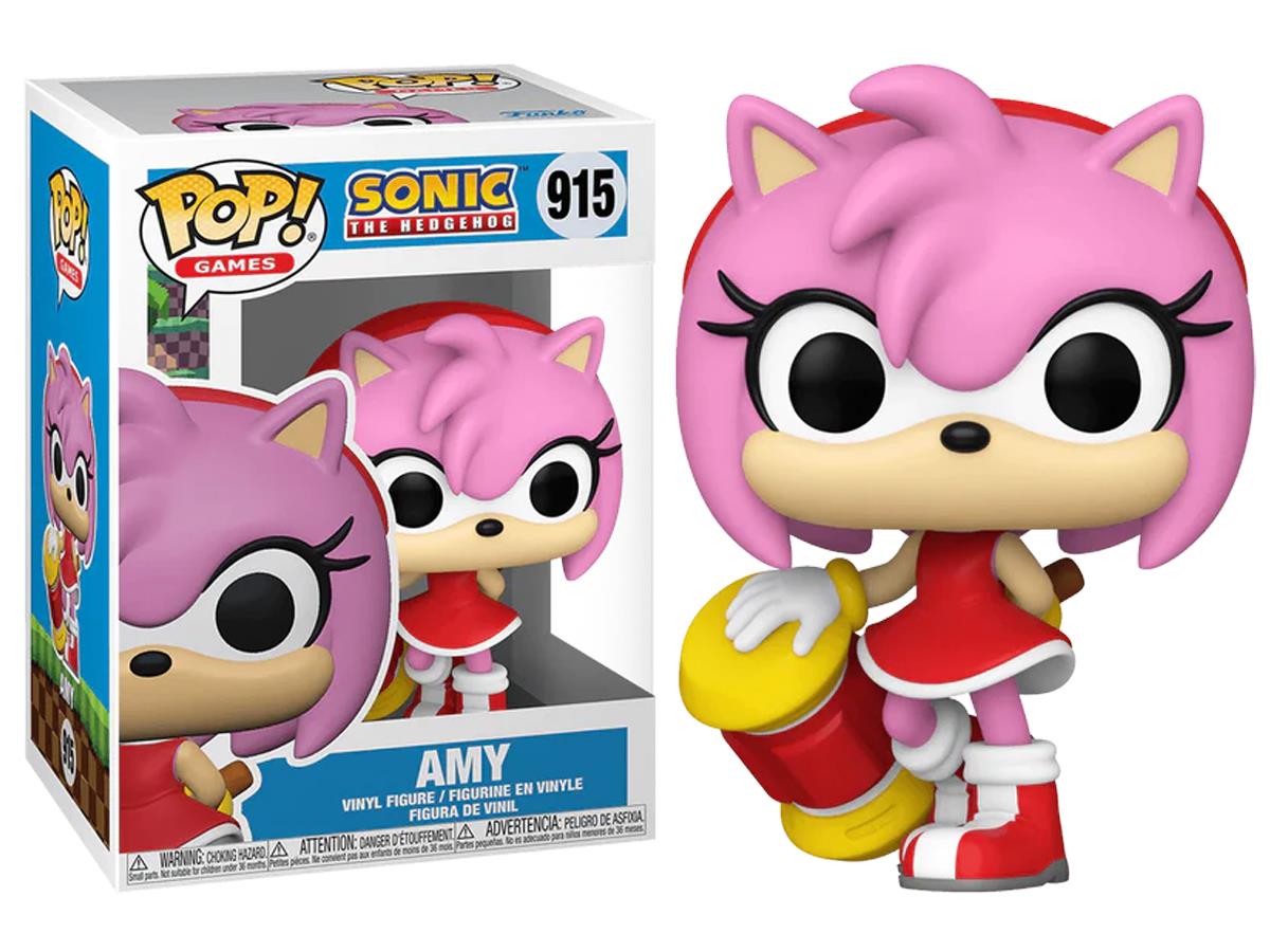 Funko Pop Games: Sonic The Hedgehog - Amy Rose No:915