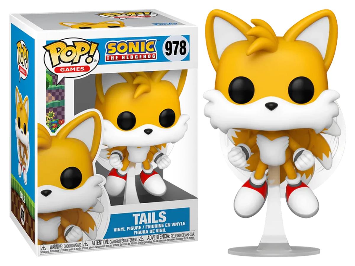 Funko Pop Games Sonic The Hedgehog - Tails Flying Specialty Series No:978