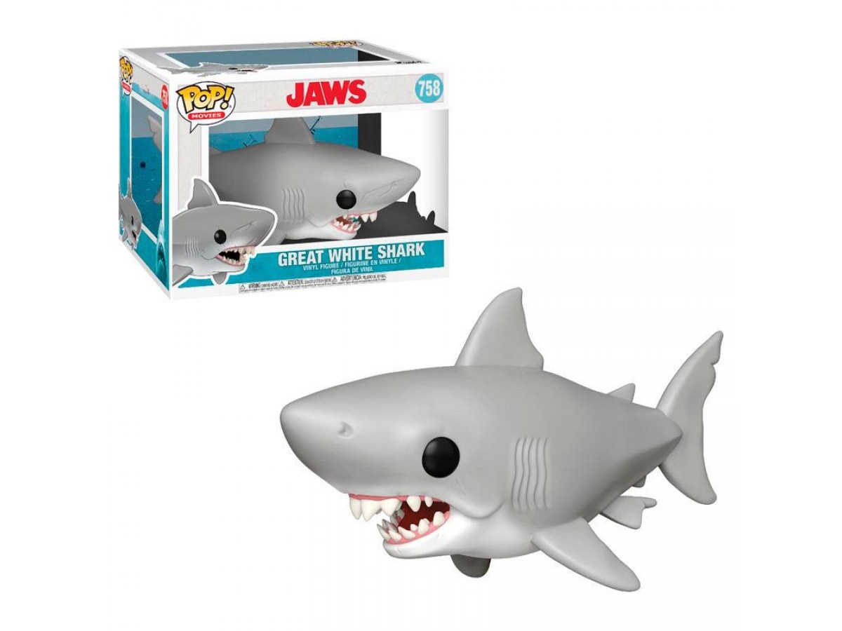 Funko Pop Jaws 6 Inch Great White Shark Figürü