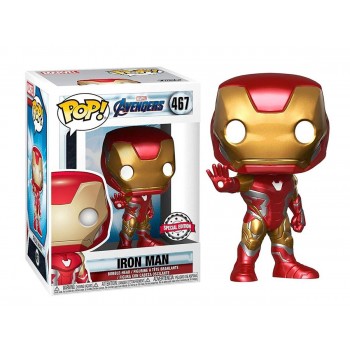 Funko Pop Marvel Avengers - Iron Man Special Edition No:467 Bobble-Head