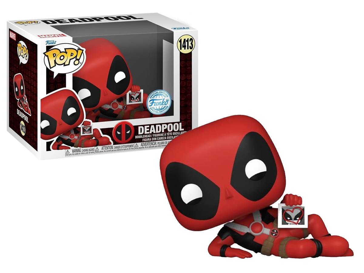 Funko Pop Marvel Deadpool Parody - Deadpool Hearts Wolvie Special Edition No:1413