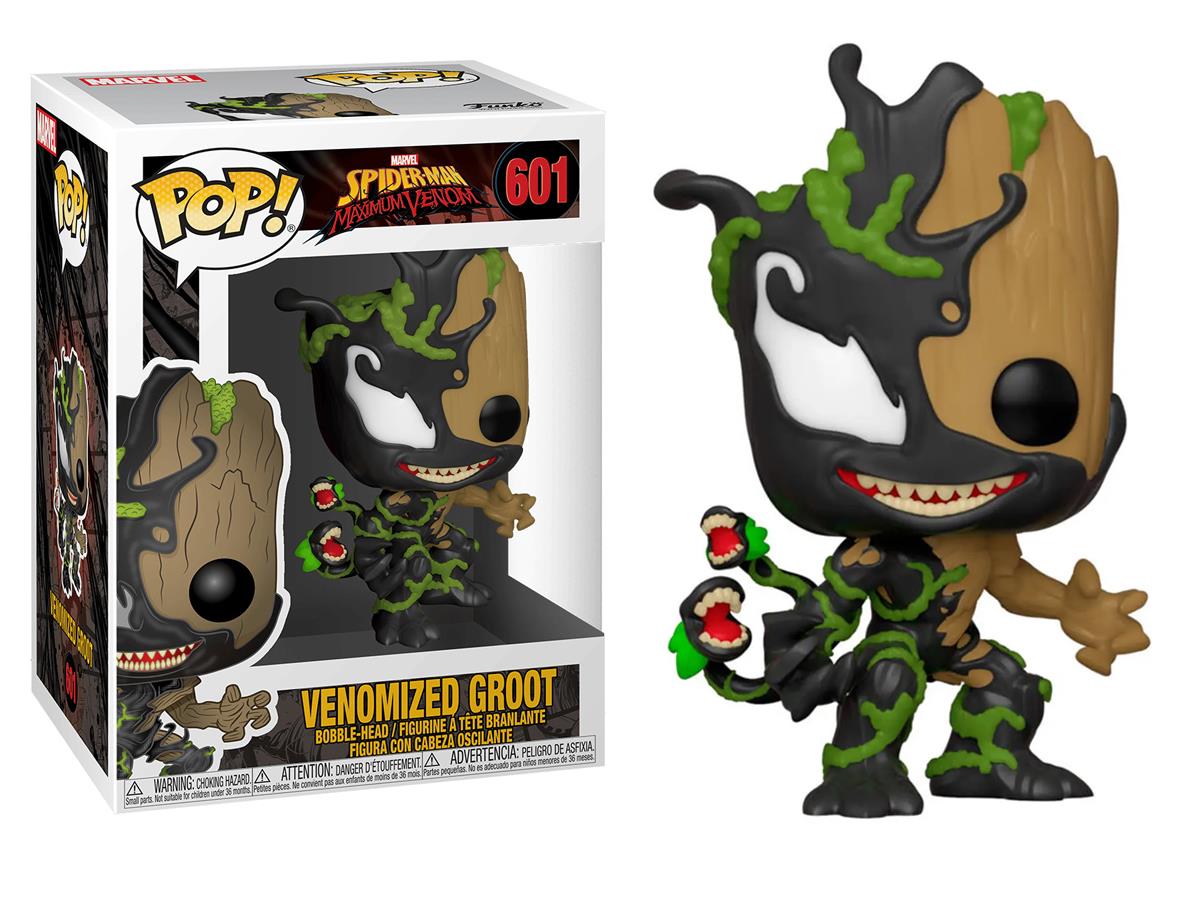 Funko Pop Marvel Spider-Man Maximum Venom - Venomized Groot No:601 Bobble-Head