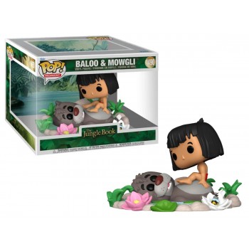 Funko Pop Moments The Jungle Book - Baloo & Mowgli No:1490