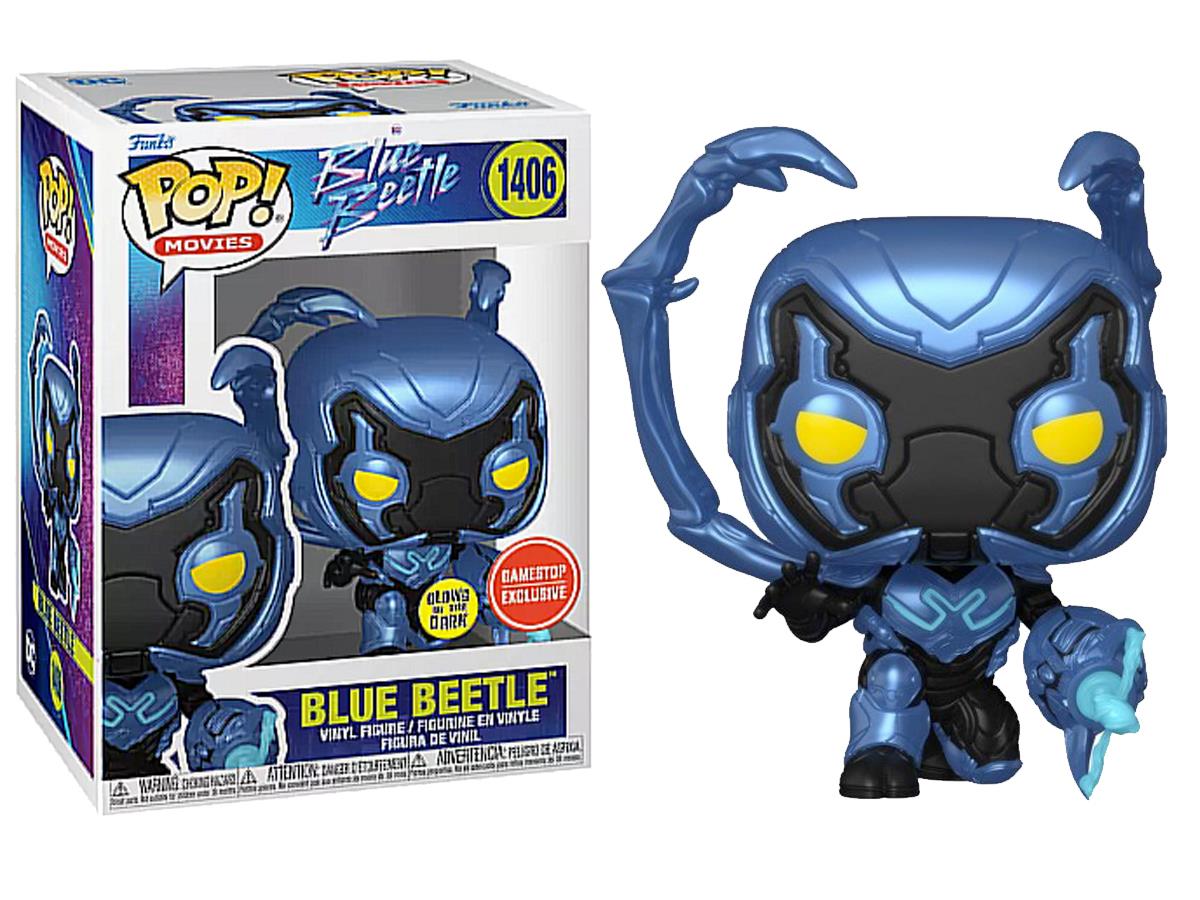 Funko Pop Movies: Blue Beetle - Blue Beetle Glows İn The Dark