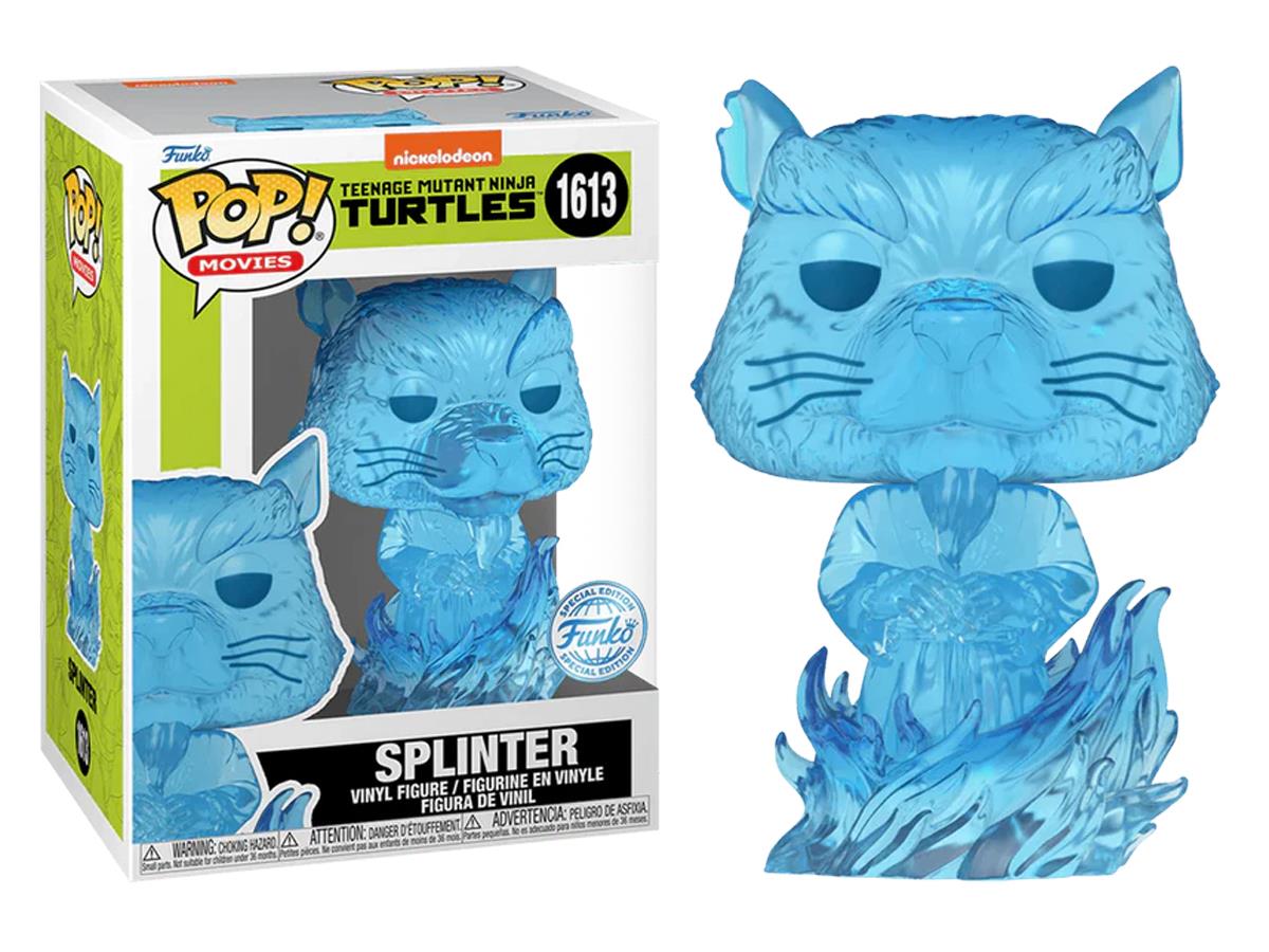 Funko Pop Movies Teenage Mutant Ninja Turtles - Spirit Splinter Transluscent Special Edition No:1613