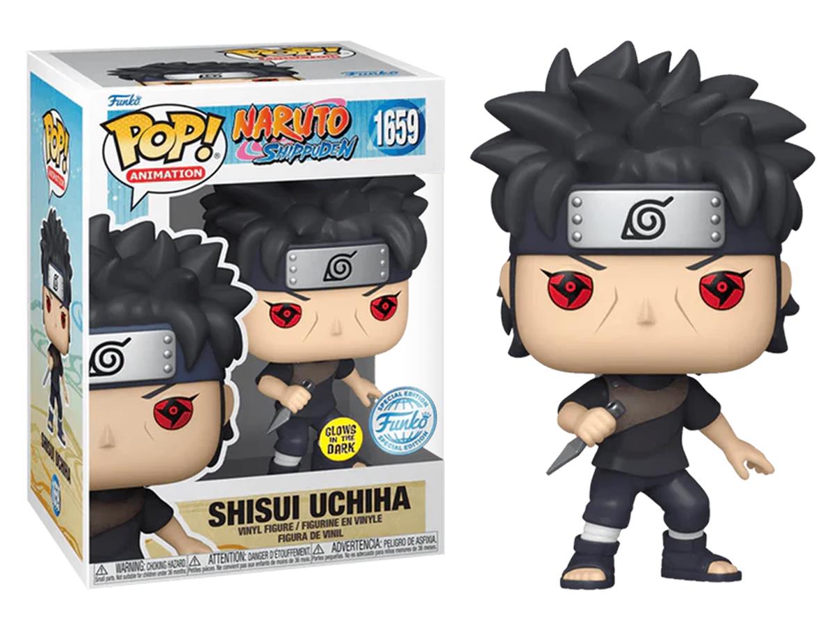 Funko Pop Naruto Shippuden - Shisui Uchiha With Kunai Glows İn The Dark Special