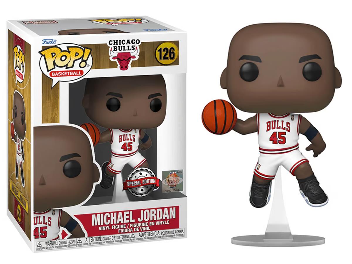 Funko Pop Nba Basketball Bulls - Michael Jordan 1995 Playoffs Special Edition No:126