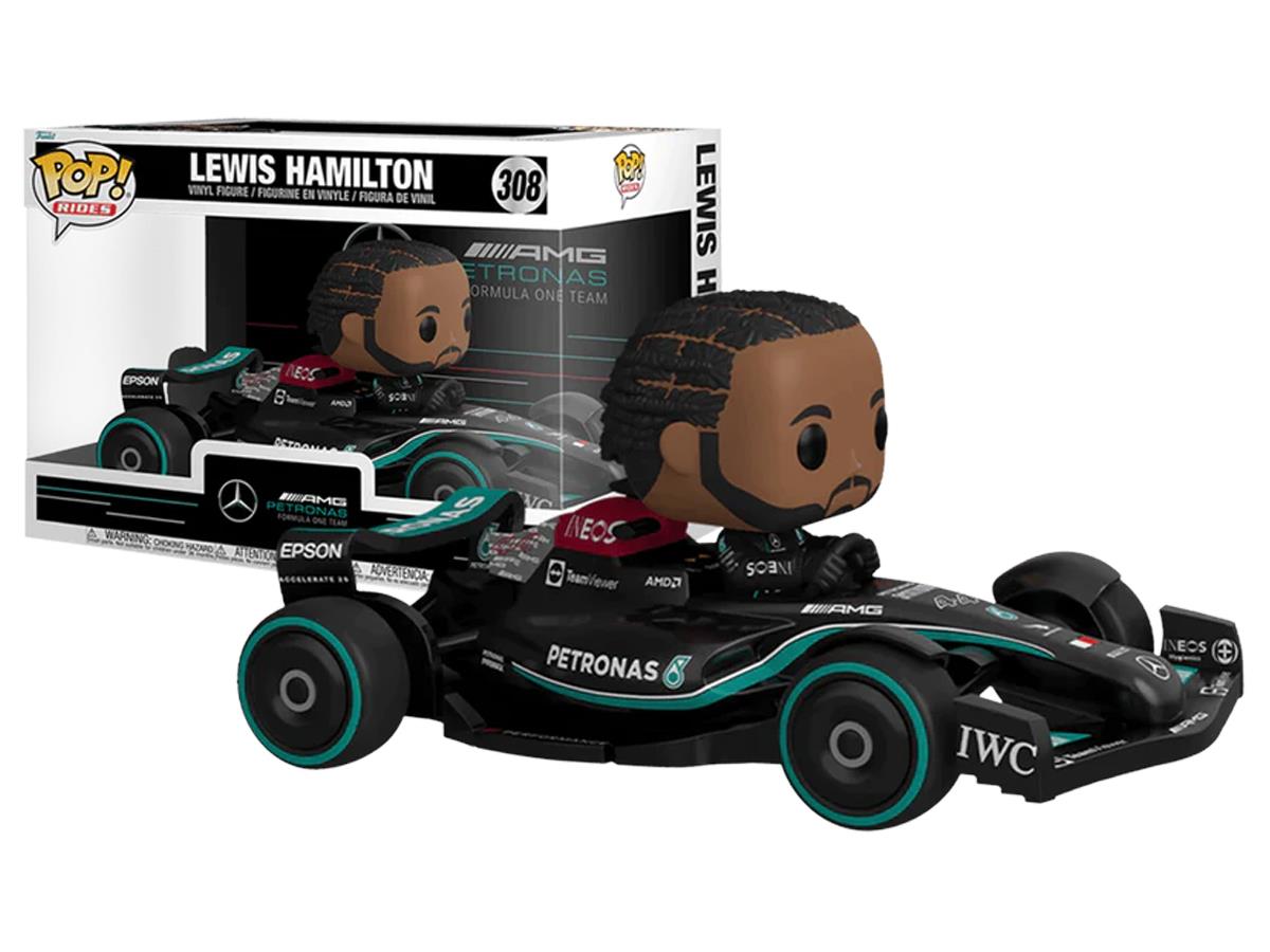 Lewis Hamilton 308 Deluxe Rides Figure, Formula 1 Figure