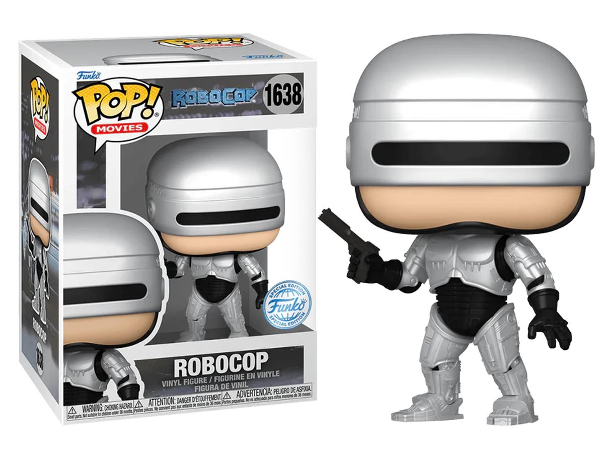 Funko Pop Robocop - Robocop Metallic Special Edition No:1638