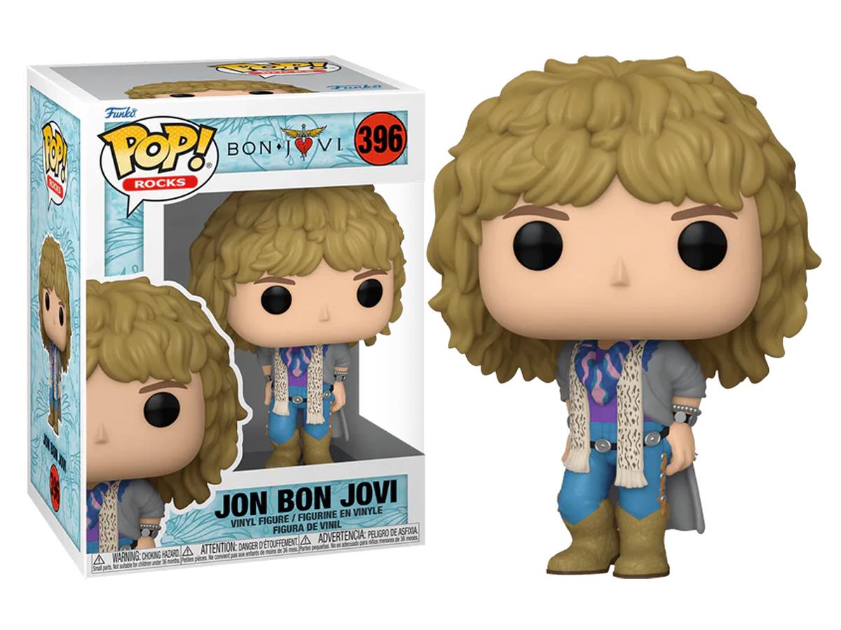 Funko Pop Rocks Bon Jovi - Jon Bon Jovi 1980's No:396