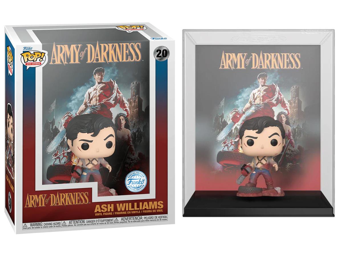 Funko Pop Vhs Covers Army Of Darkness - Ash Williams Special Edition No:20