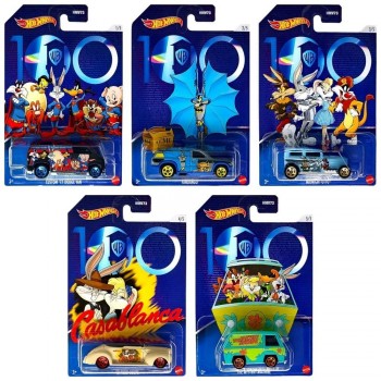 Hot Wheels Disney Warner Bros 100. Yıl Temalı Arabalar