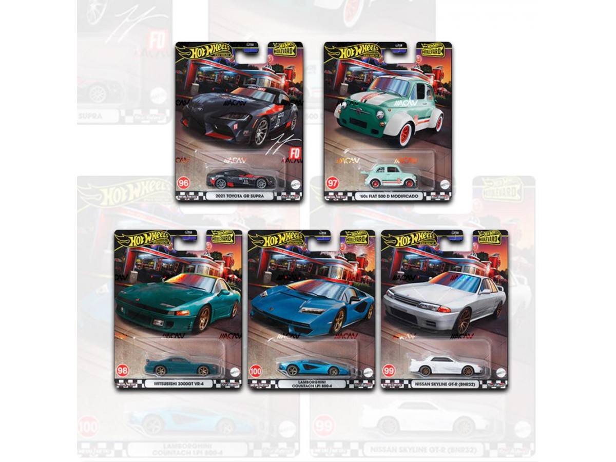 Hot Wheels Premium Boulevard 2024 - Mix 2 / V Case