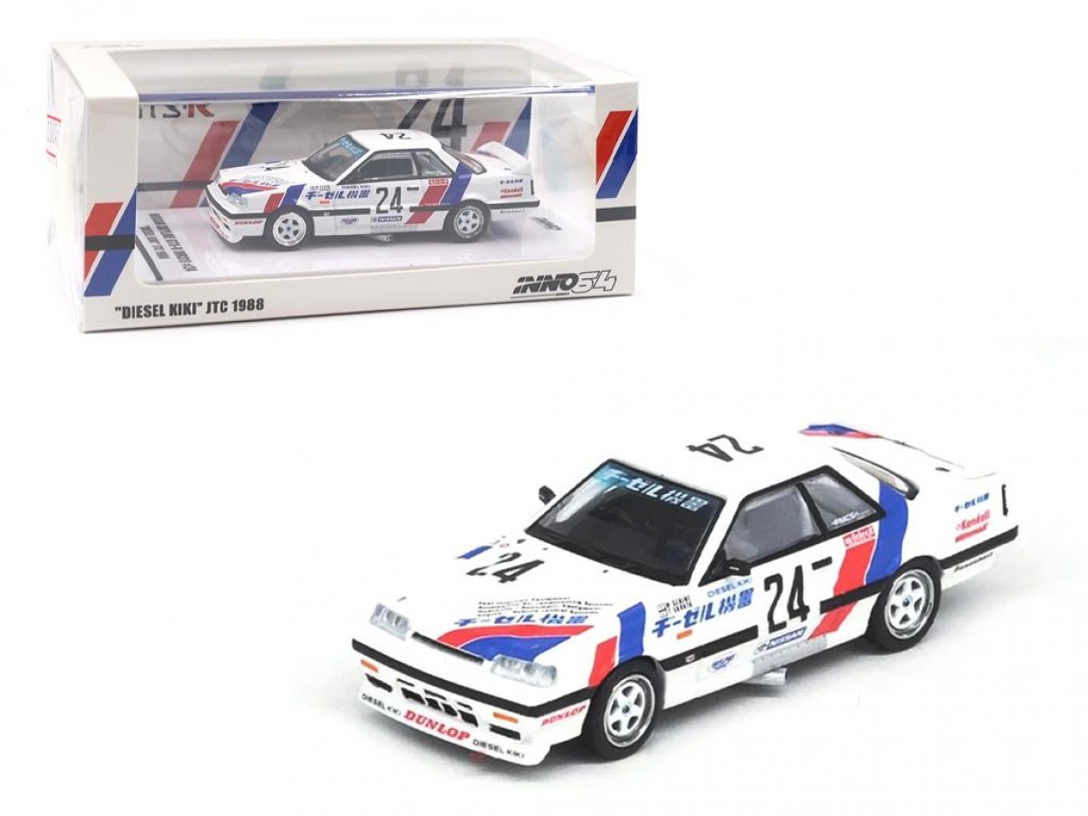 Iınno64 Nissan Skyline Gts-r (Hr31) #24 Diesel Kiki Jtc 1988 1/64