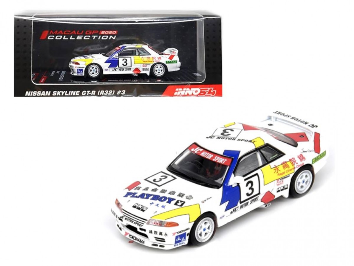 Inno64 Nissan Skyline Gt- R (R32) #3 Team Hks 1/64